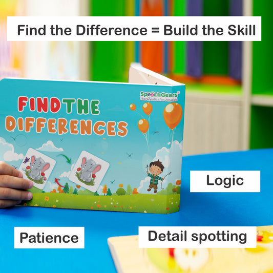 SpeechGears Find the Differences Book