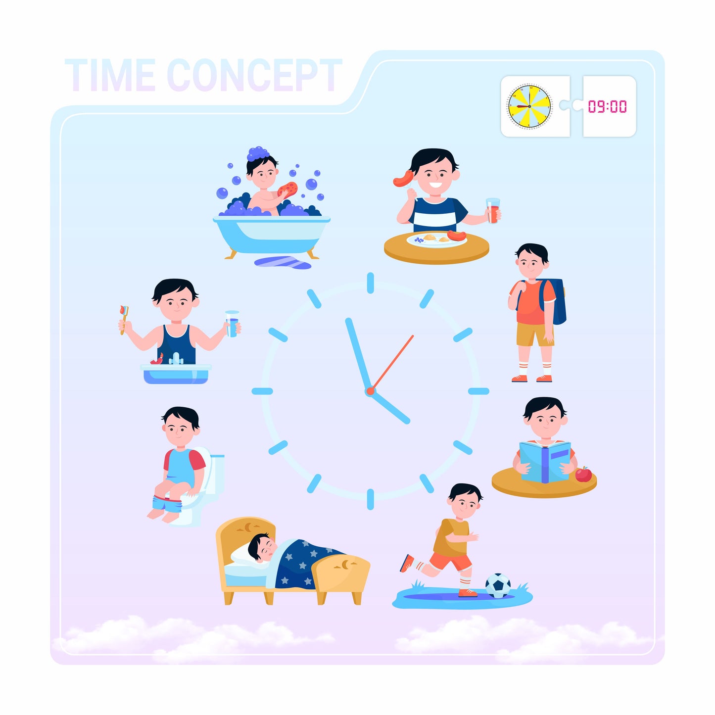 Time Concept Puzzle