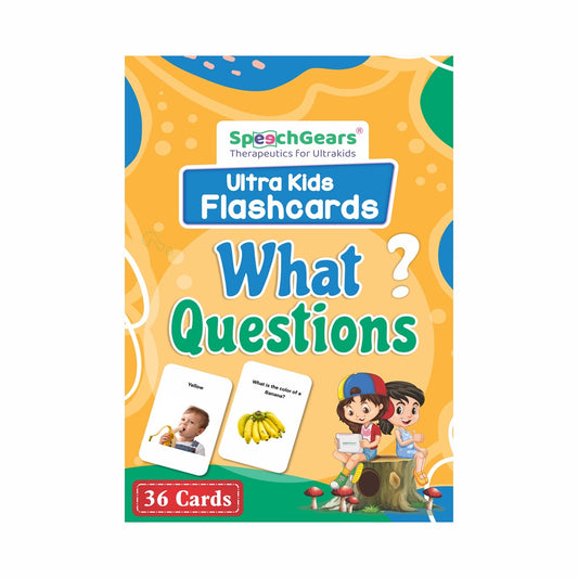 SpeechGears What Questions Flashcards