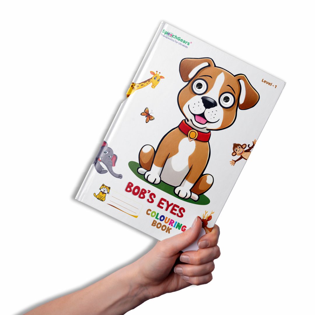 SpeechGears Bob's Eyes Coloring Book