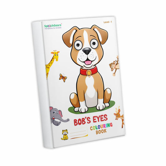 SpeechGears Bob's Eyes Coloring Book