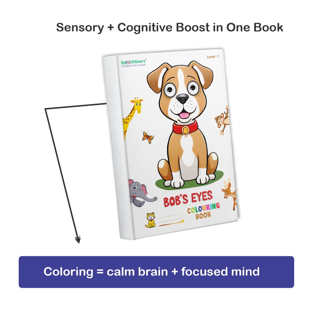 SpeechGears Bob's Eyes Coloring Book