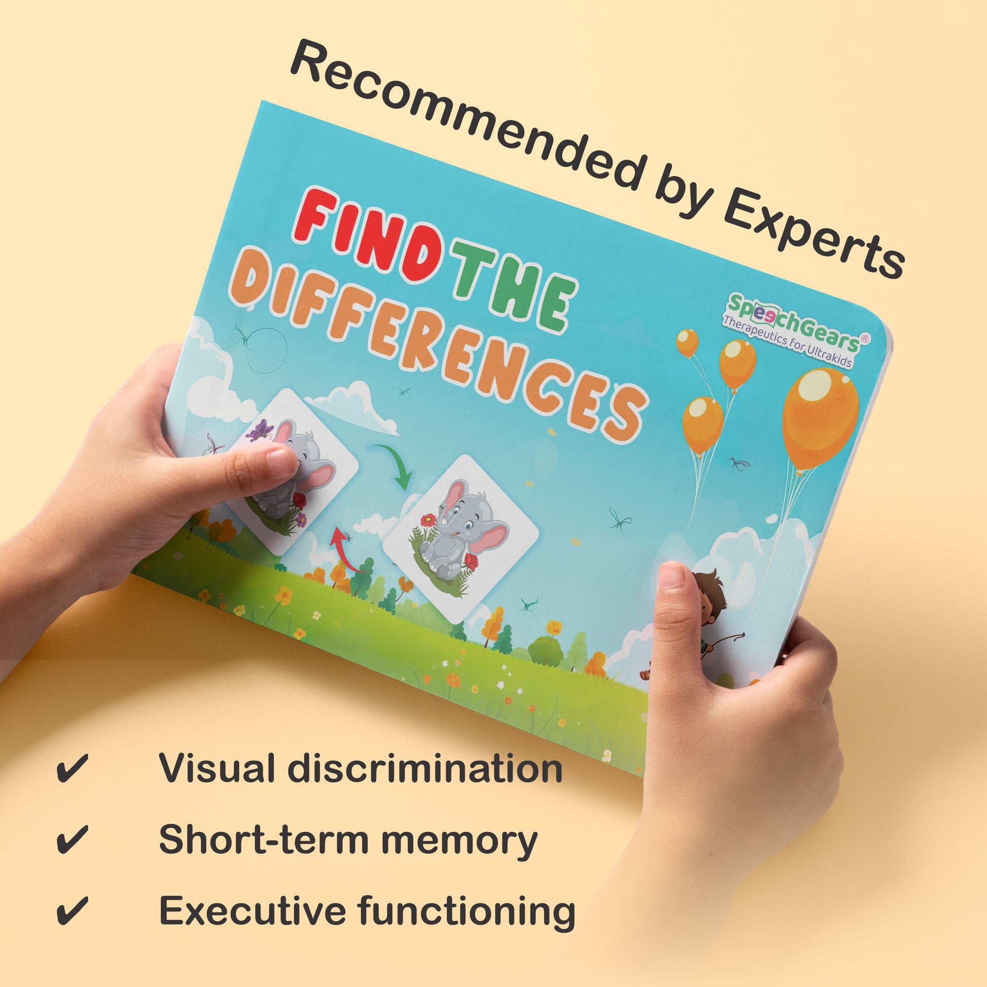 SpeechGears Find the Differences Book